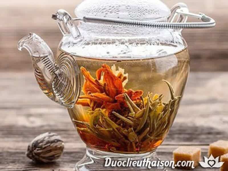 Uống trà kim ngân mang mỗi ngày đến nhiều tác dụng chữa bệnh thần kỳ